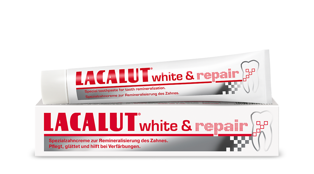 LACALUT® white and repair Zahncreme