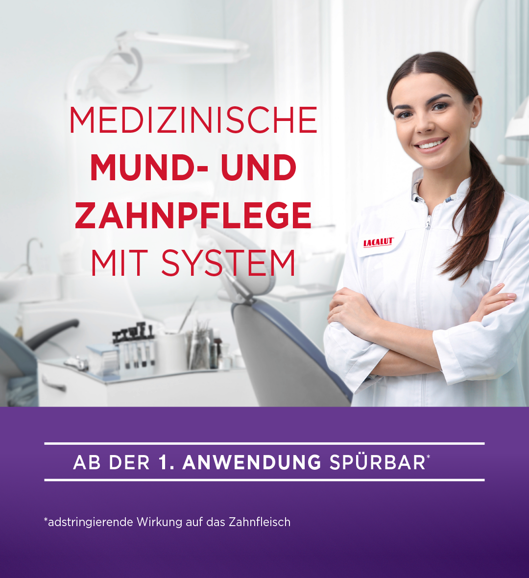 LACALUT® aktiv Zahnfleisch­schutz & Gesunder Zahnschmelz Zahncreme