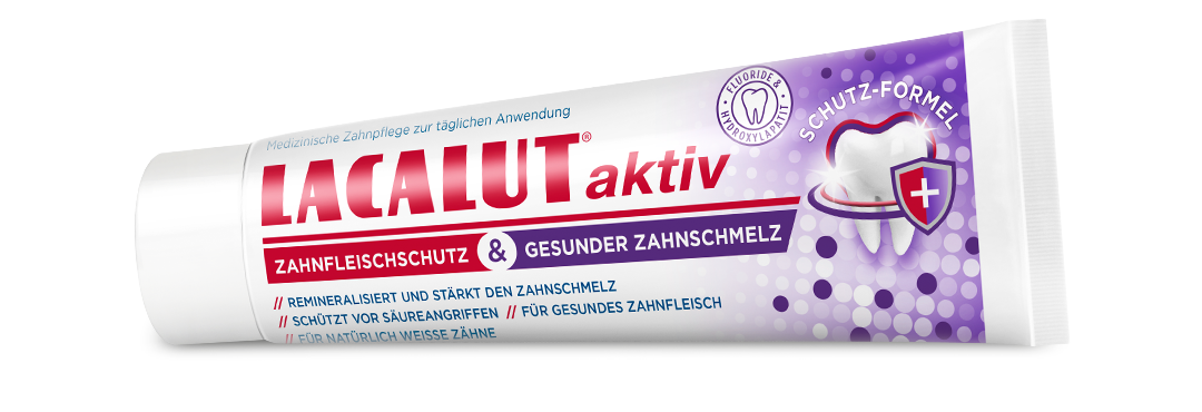LACALUT® aktiv Zahnfleisch­schutz & gesunder Zahnschmelz